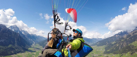 Gleitschirm Tandemflug