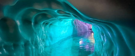 Hintertuxer Gletscher Natur Eis Palast